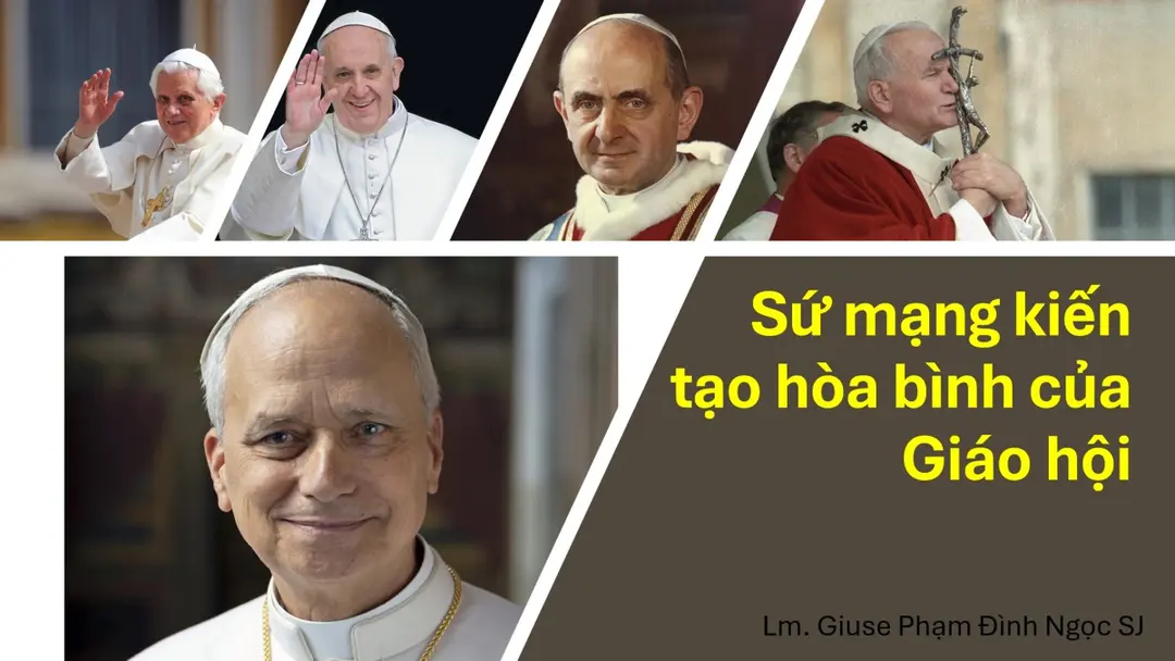 Sứ mạng kiến tạo hòa bình của Giáo hội